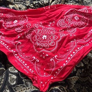 Red bandanna